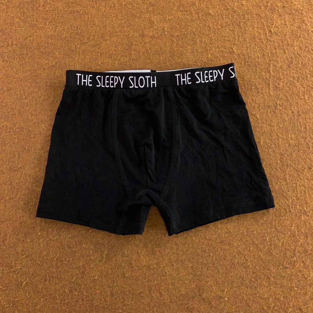 The Sleepy Sloth Boys 6-7Y Black Orca Bamboo Viscose 2 Pack Boxer Briefs NWT - Picture 4 of 8